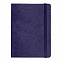 Ежедневник недатированный Boomer, А5,  фиолетовый, кремовый блок, без обреза с логотипом  заказать по выгодной цене в кибермаркете AvroraStore