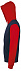 Толстовка на молнии SILVER 280 темно-синяя с красным с логотипом  заказать по выгодной цене в кибермаркете AvroraStore