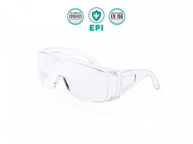 Защитные очки FRANKLIN с противотуманными стеклами с логотипом  заказать по выгодной цене в кибермаркете AvroraStore