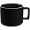 Чашка Fusion, черная с логотипом  заказать по выгодной цене в кибермаркете AvroraStore
