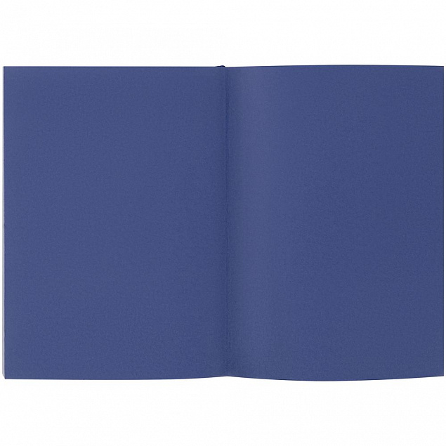 Ежедневник Flat, недатированный, синий с логотипом  заказать по выгодной цене в кибермаркете AvroraStore