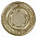 Медаль наградная  "Золото" с логотипом  заказать по выгодной цене в кибермаркете AvroraStore