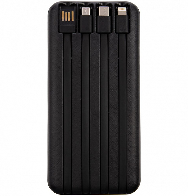 Внешний аккумулятор Omni XL 20000 мАч, черный с логотипом  заказать по выгодной цене в кибермаркете AvroraStore