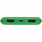 Внешний аккумулятор Uniscend All Day Compact 10000 мАч, зеленый с логотипом  заказать по выгодной цене в кибермаркете AvroraStore