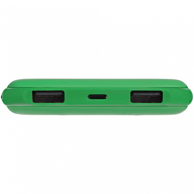 Внешний аккумулятор Uniscend All Day Compact 10000 мАч, зеленый с логотипом  заказать по выгодной цене в кибермаркете AvroraStore