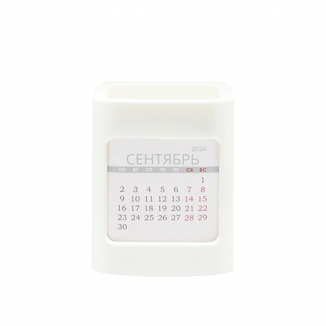Календарь-органайзер настольный  Praktikum - Белый BB с логотипом  заказать по выгодной цене в кибермаркете AvroraStore