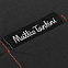 Зонт складной Lui, черный с красным с логотипом  заказать по выгодной цене в кибермаркете AvroraStore