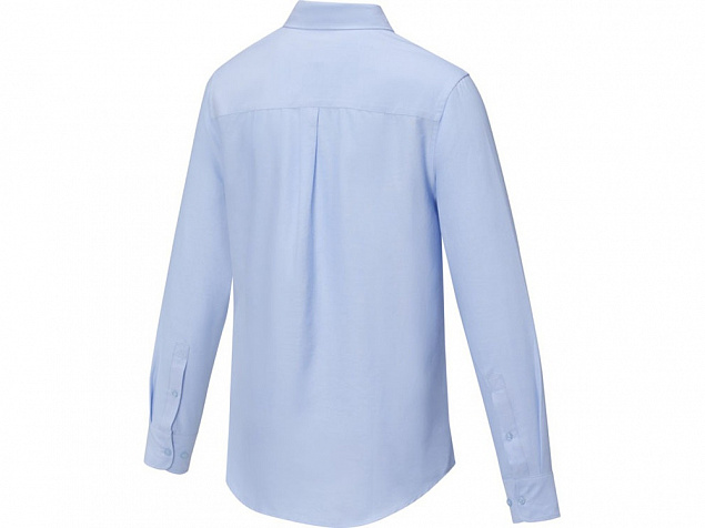 Pollux Мужская рубашка с длинными рукавами, светло-синий с логотипом  заказать по выгодной цене в кибермаркете AvroraStore