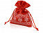 Мешочек подарочный новогодний с логотипом  заказать по выгодной цене в кибермаркете AvroraStore