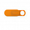 Блокиратор веб-камеры,оранжевый с логотипом  заказать по выгодной цене в кибермаркете AvroraStore