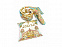 Платок «Русская Азбука» с логотипом  заказать по выгодной цене в кибермаркете AvroraStore