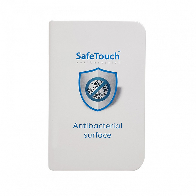 Универсальный аккумулятор "Shaky Safe Touch" (4000mAh), с антибактериальной защитой с логотипом  заказать по выгодной цене в кибермаркете AvroraStore