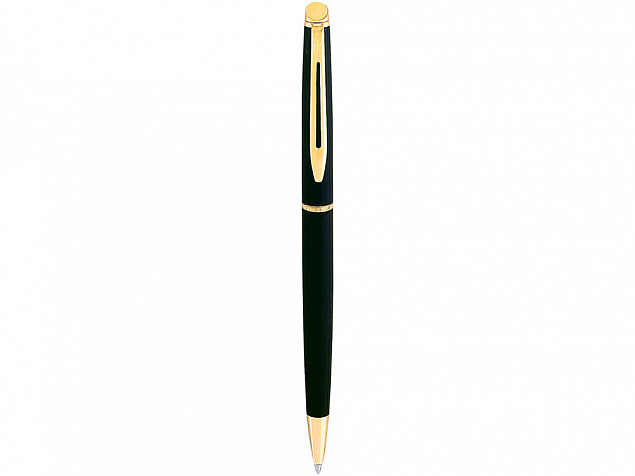 Ручка шариковая «Hemisphere Black GT» с логотипом  заказать по выгодной цене в кибермаркете AvroraStore