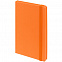 Блокнот Shall, оранжевый с логотипом  заказать по выгодной цене в кибермаркете AvroraStore