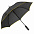 Зонт-трость Jenna, черный с красным с логотипом  заказать по выгодной цене в кибермаркете AvroraStore