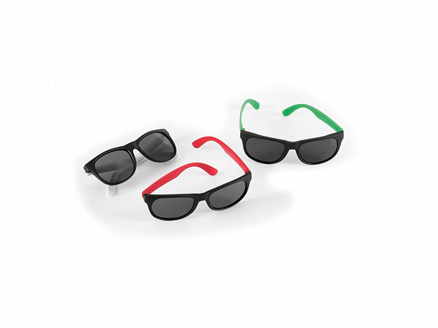 Очки солнцезащитные «SANTORINI» с логотипом  заказать по выгодной цене в кибермаркете AvroraStore