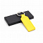 Брелок HORS в подарочной упаковке - Желтый KK с логотипом  заказать по выгодной цене в кибермаркете AvroraStore