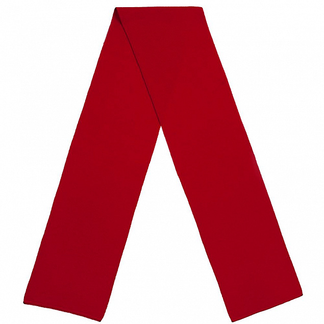 Шарф Real Talk, красный с логотипом  заказать по выгодной цене в кибермаркете AvroraStore