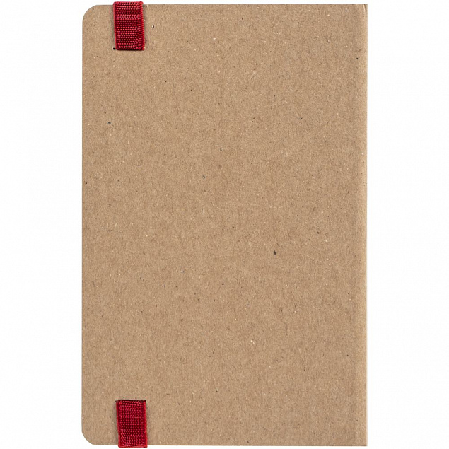Ежедневник Eco Write Mini, недатированный, с красной резинкой с логотипом  заказать по выгодной цене в кибермаркете AvroraStore