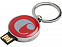 Набор: брелок с флеш-картой на 4 Гб, ручка шариковая с логотипом  заказать по выгодной цене в кибермаркете AvroraStore