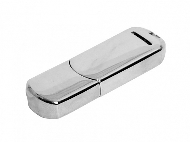 USB-флешка на 32 Гб каплевидной формы с логотипом  заказать по выгодной цене в кибермаркете AvroraStore