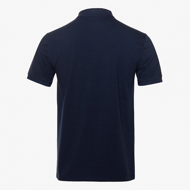 Рубашка поло мужская STAN хлопок/эластан 200, 05 Тёмно-синий с логотипом  заказать по выгодной цене в кибермаркете AvroraStore