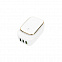 Адаптер сетевой с LED подсветкой LONI, белая с логотипом  заказать по выгодной цене в кибермаркете AvroraStore