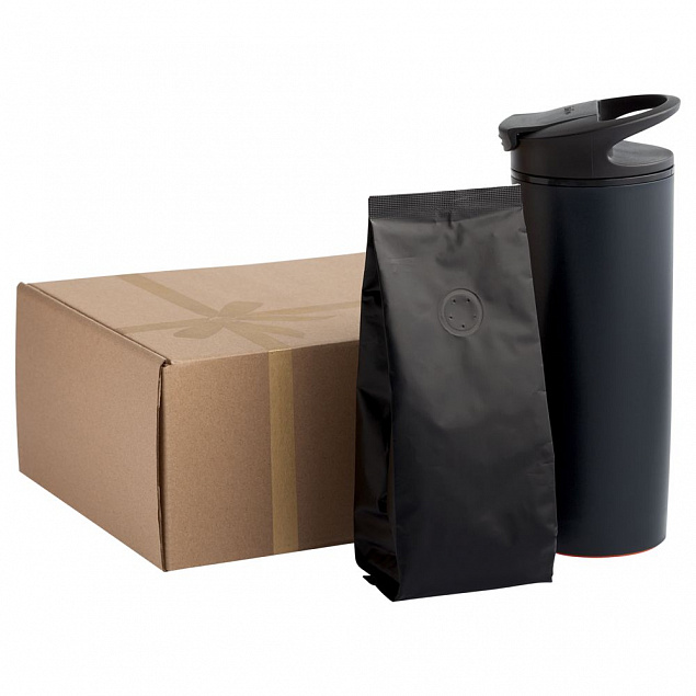 Кофе в зернах, в крафт-упаковке с логотипом  заказать по выгодной цене в кибермаркете AvroraStore