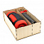  Подарочный набор Варадеро, (красный) с логотипом  заказать по выгодной цене в кибермаркете AvroraStore