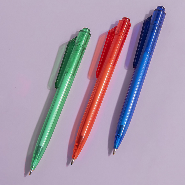 Ручка шариковая N16, RPET пластик с логотипом  заказать по выгодной цене в кибермаркете AvroraStore