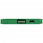 Внешний аккумулятор Easy Trick, 4000 мАч, зеленый с логотипом  заказать по выгодной цене в кибермаркете AvroraStore