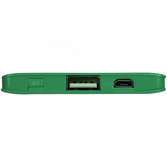 Внешний аккумулятор Easy Trick, 4000 мАч, зеленый с логотипом  заказать по выгодной цене в кибермаркете AvroraStore