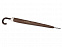 Зонт трость Ривер, механический 23, коричневый с логотипом  заказать по выгодной цене в кибермаркете AvroraStore