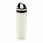 Герметичная вакуумная бутылка с широким горлышком, белая с логотипом  заказать по выгодной цене в кибермаркете AvroraStore