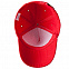 Бейсболка детская Unit Kids, красная с логотипом  заказать по выгодной цене в кибермаркете AvroraStore