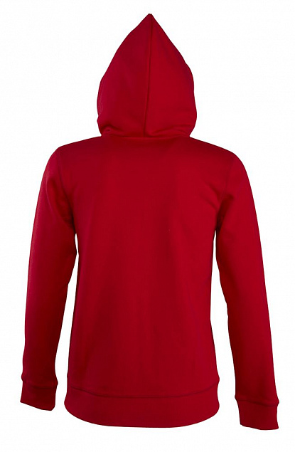 Толстовка женская на молнии с капюшоном Seven Women 290, красная с логотипом  заказать по выгодной цене в кибермаркете AvroraStore
