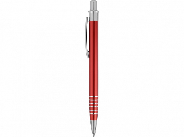 Ручка шариковая Бремен, красный с логотипом  заказать по выгодной цене в кибермаркете AvroraStore