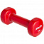 Гантель Heracles 1 кг, красная с логотипом  заказать по выгодной цене в кибермаркете AvroraStore