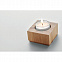 Бамбуковый подсвечник и свечи с логотипом  заказать по выгодной цене в кибермаркете AvroraStore