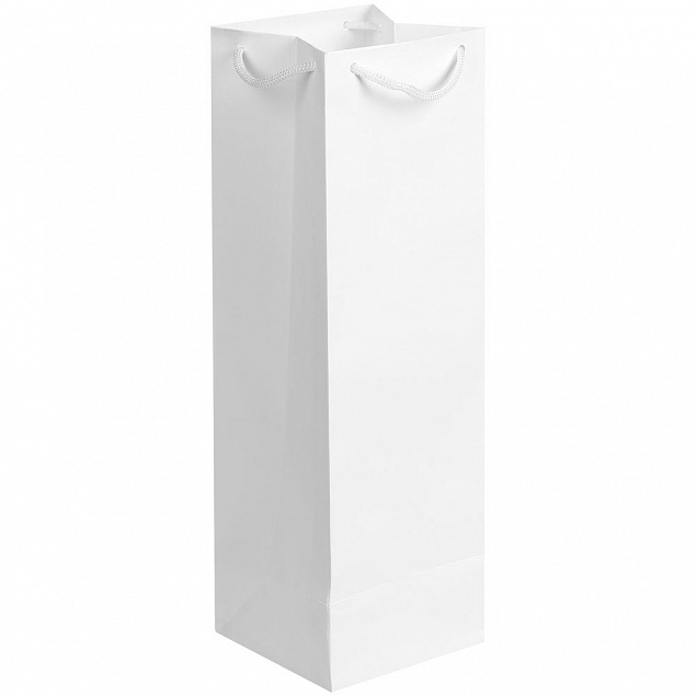 Пакет под бутылку Vindemia, белый с логотипом  заказать по выгодной цене в кибермаркете AvroraStore