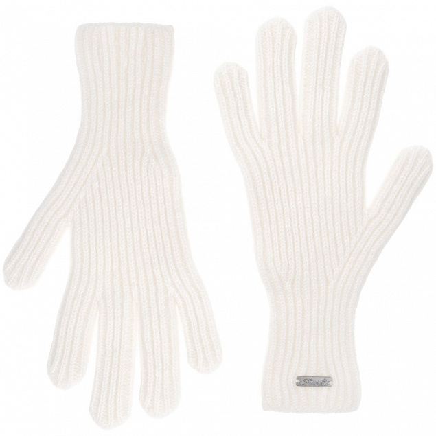 Перчатки Bernard, молочно-белые с логотипом  заказать по выгодной цене в кибермаркете AvroraStore