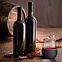 Термобокал для вина Wine Kuzie, черный с логотипом  заказать по выгодной цене в кибермаркете AvroraStore