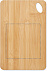 Большая бамбуковая разделочная с логотипом  заказать по выгодной цене в кибермаркете AvroraStore