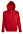 Толстовка мужская на молнии с капюшоном Seven Men 290, красная с логотипом  заказать по выгодной цене в кибермаркете AvroraStore