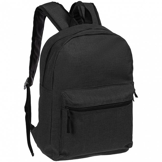 Рюкзак Melango, черный с логотипом  заказать по выгодной цене в кибермаркете AvroraStore