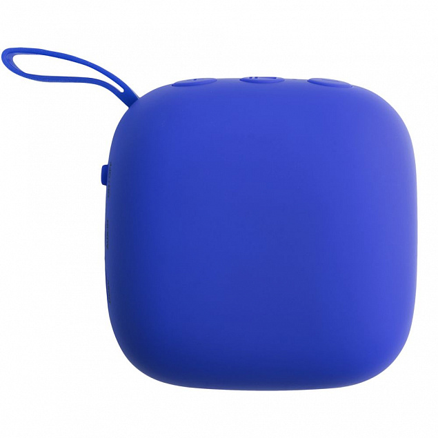 Беспроводная колонка Chubby, синяя с логотипом  заказать по выгодной цене в кибермаркете AvroraStore