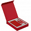 Коробка Latern для аккумулятора 5000 мАч, флешки и ручки, красная с логотипом  заказать по выгодной цене в кибермаркете AvroraStore