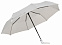 Автоматический ветрозащитный карманный зонт ORIANA, жемчужно-серый с логотипом  заказать по выгодной цене в кибермаркете AvroraStore