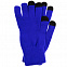 Перчатки сенсорные Urban Flow, ярко-синие с логотипом  заказать по выгодной цене в кибермаркете AvroraStore