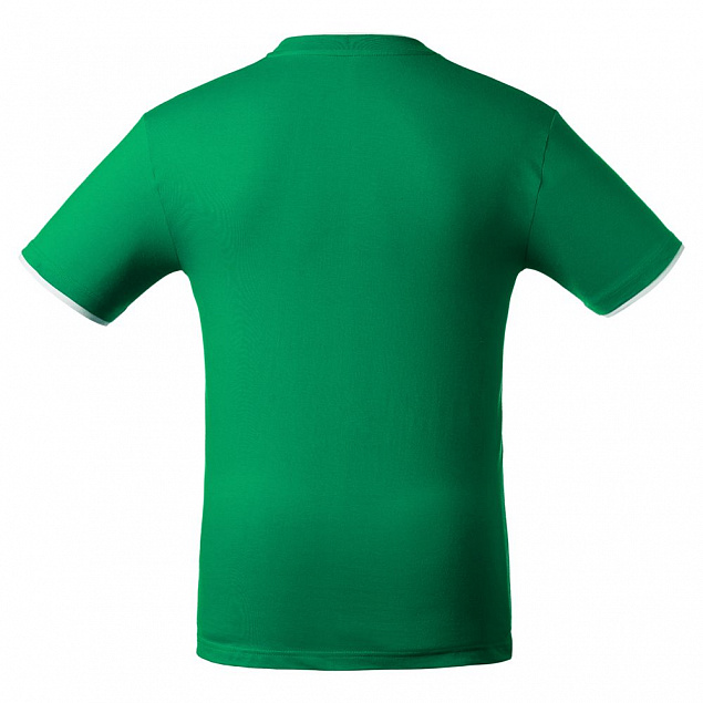 Футболка T-bolka Accent, зеленая с логотипом  заказать по выгодной цене в кибермаркете AvroraStore